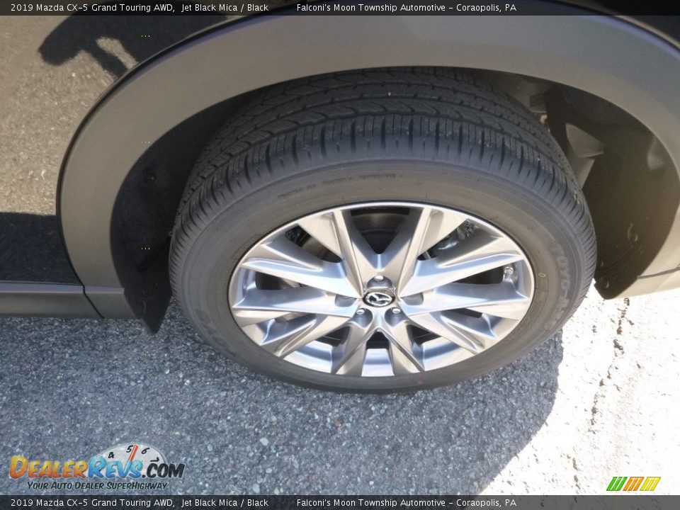2019 Mazda CX-5 Grand Touring AWD Jet Black Mica / Black Photo #7