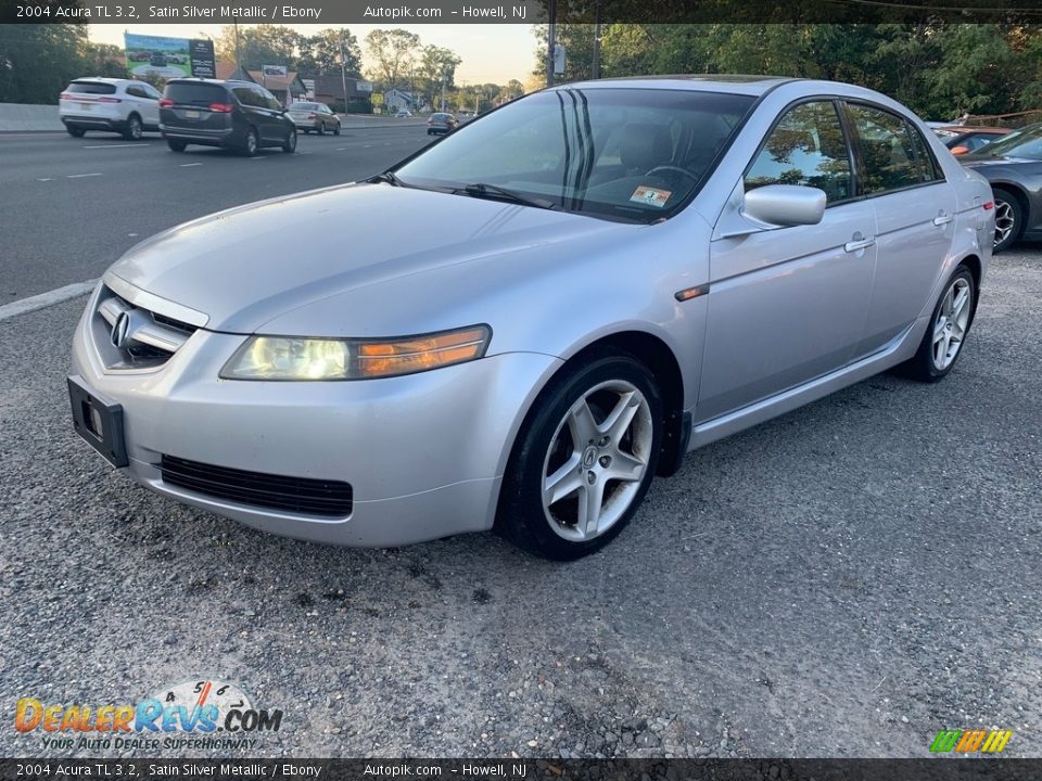 2004 Acura TL 3.2 Satin Silver Metallic / Ebony Photo #7