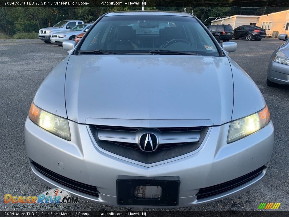 2004 Acura TL 3.2 Satin Silver Metallic / Ebony Photo #8