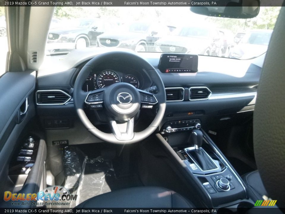 2019 Mazda CX-5 Grand Touring AWD Jet Black Mica / Black Photo #9
