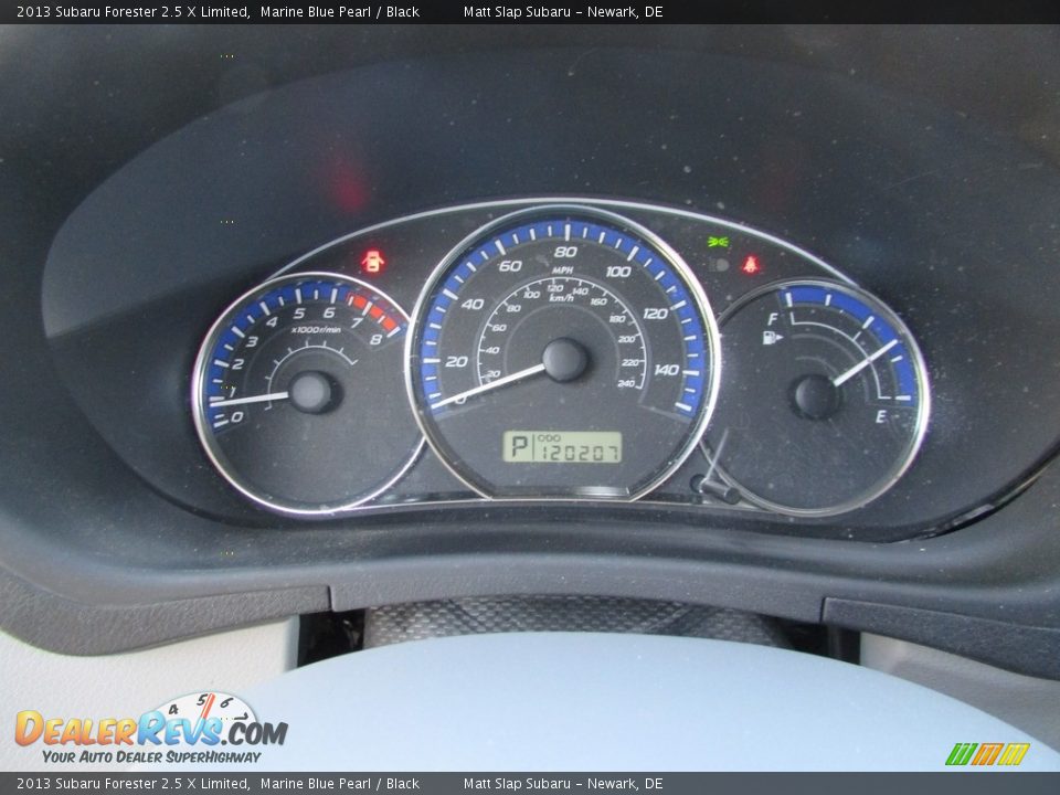 2013 Subaru Forester 2.5 X Limited Marine Blue Pearl / Black Photo #29