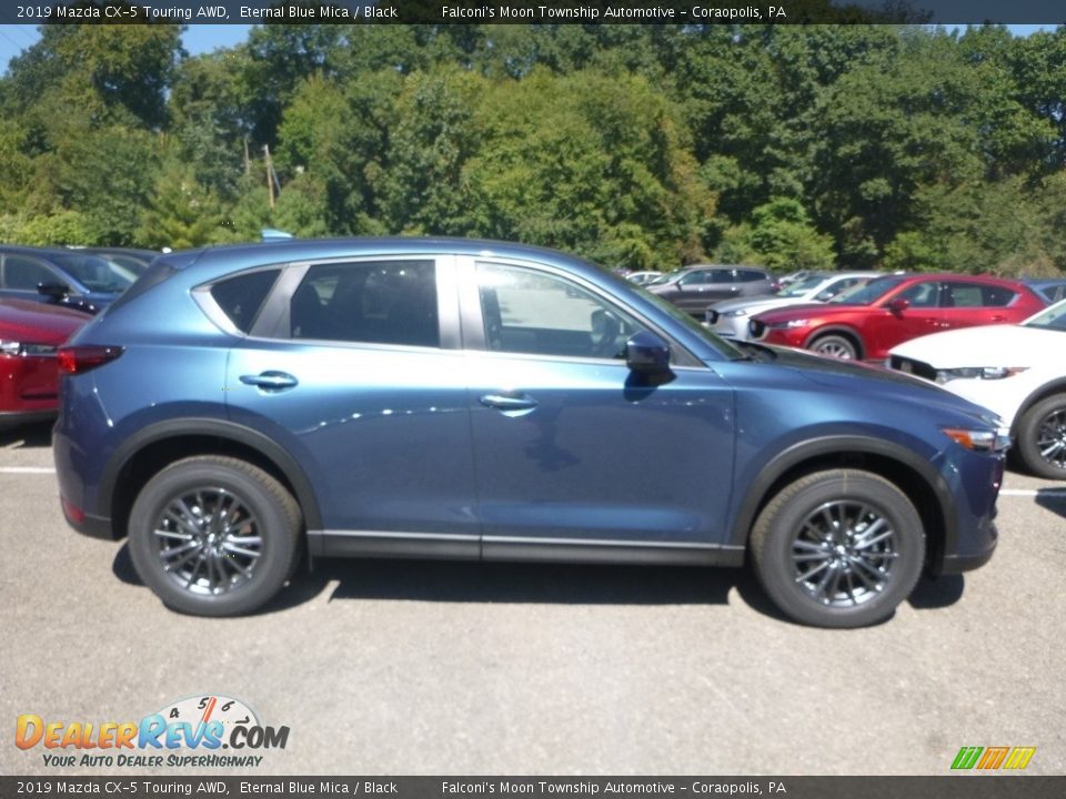 2019 Mazda CX-5 Touring AWD Eternal Blue Mica / Black Photo #1