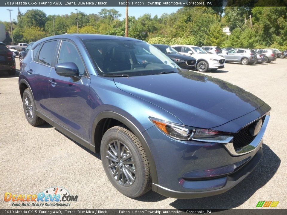 2019 Mazda CX-5 Touring AWD Eternal Blue Mica / Black Photo #3