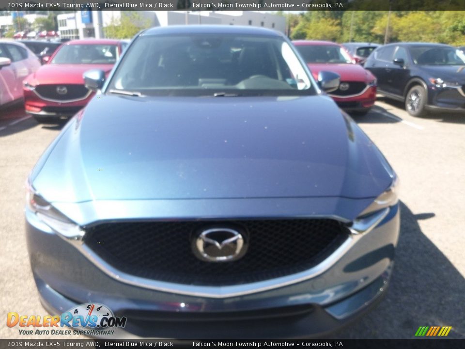 2019 Mazda CX-5 Touring AWD Eternal Blue Mica / Black Photo #4