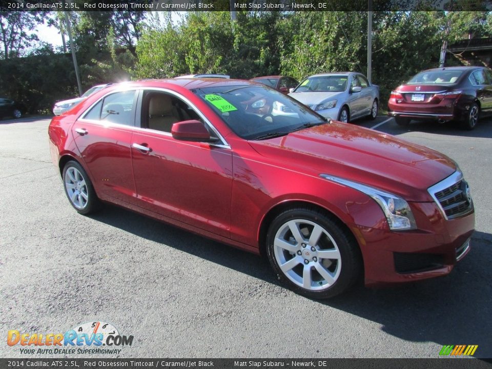 Front 3/4 View of 2014 Cadillac ATS 2.5L Photo #4