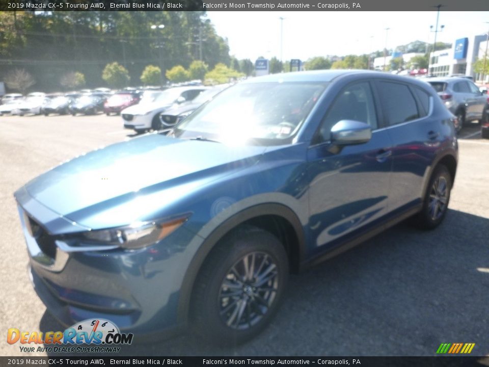 2019 Mazda CX-5 Touring AWD Eternal Blue Mica / Black Photo #5