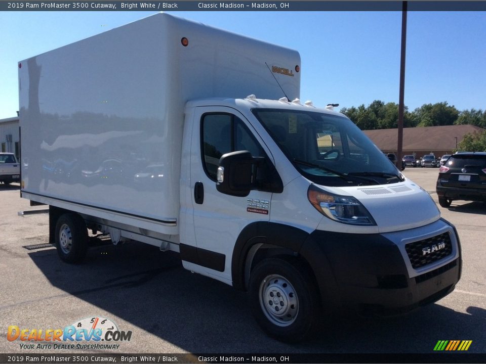 2019 Ram ProMaster 3500 Cutaway Bright White / Black Photo #1