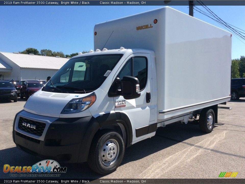 2019 Ram ProMaster 3500 Cutaway Bright White / Black Photo #5