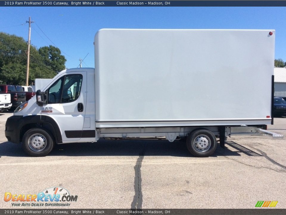 2019 Ram ProMaster 3500 Cutaway Bright White / Black Photo #6