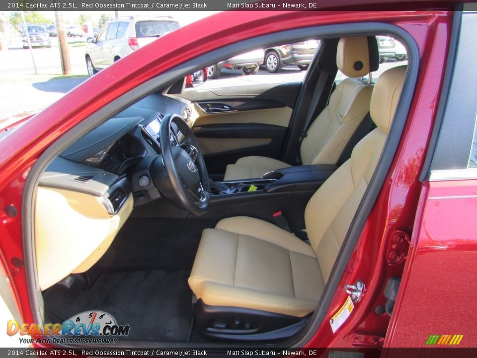Front Seat of 2014 Cadillac ATS 2.5L Photo #13