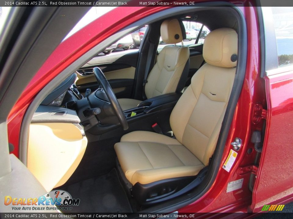 Front Seat of 2014 Cadillac ATS 2.5L Photo #16
