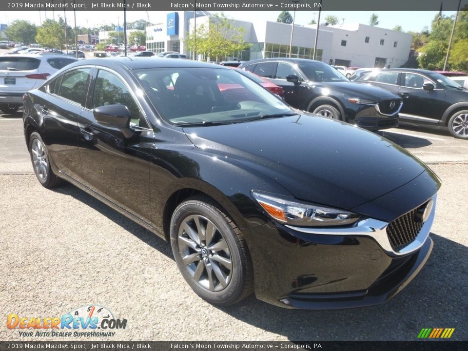 2019 Mazda Mazda6 Sport Jet Black Mica / Black Photo #3