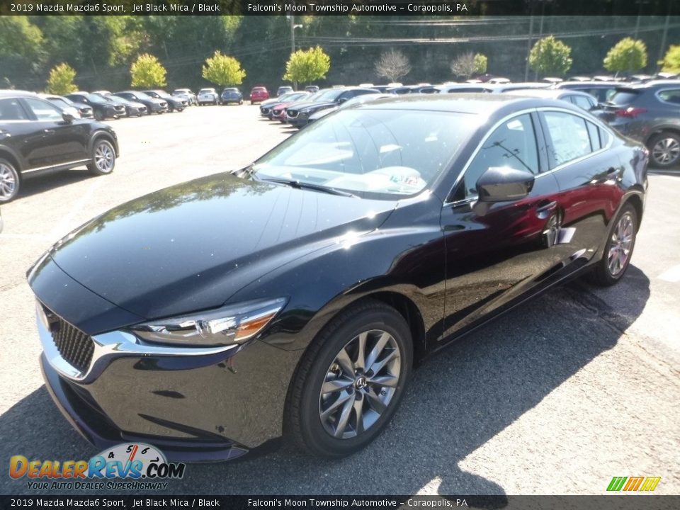 2019 Mazda Mazda6 Sport Jet Black Mica / Black Photo #5