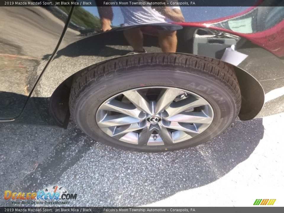 2019 Mazda Mazda6 Sport Jet Black Mica / Black Photo #7