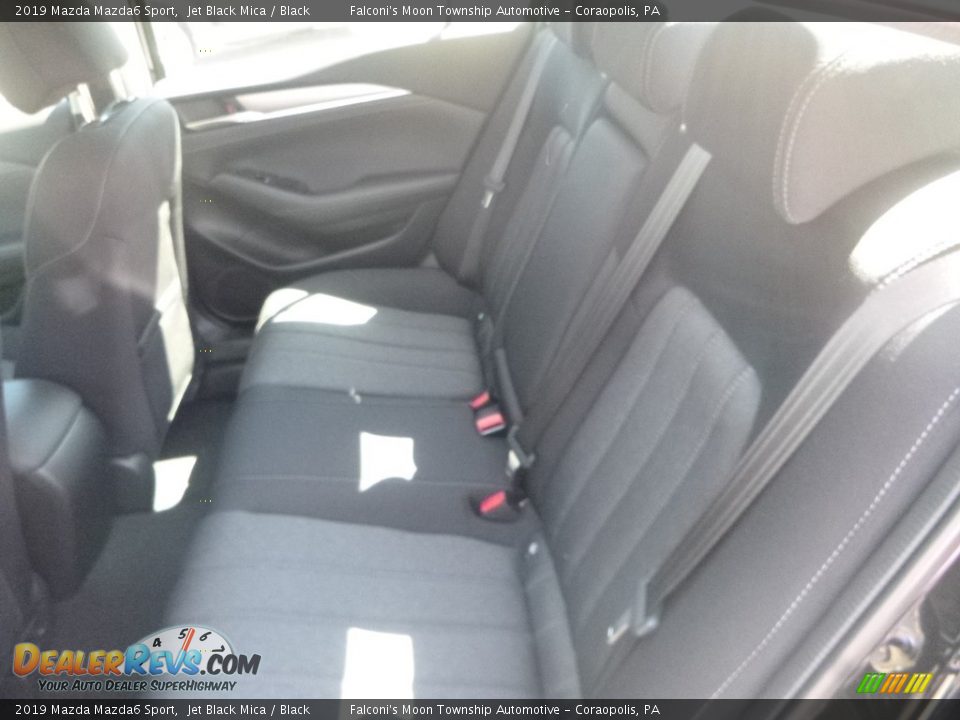 2019 Mazda Mazda6 Sport Jet Black Mica / Black Photo #8