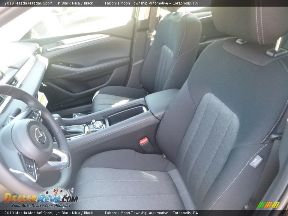 2019 Mazda Mazda6 Sport Jet Black Mica / Black Photo #11