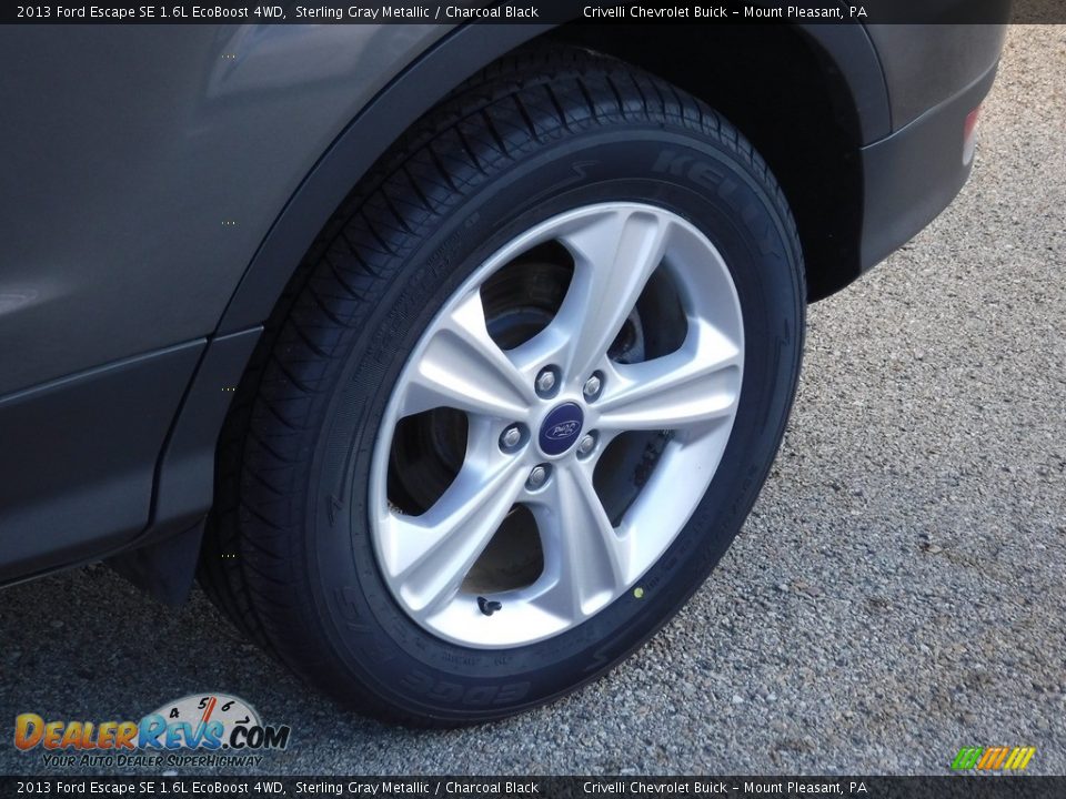 2013 Ford Escape SE 1.6L EcoBoost 4WD Sterling Gray Metallic / Charcoal Black Photo #3