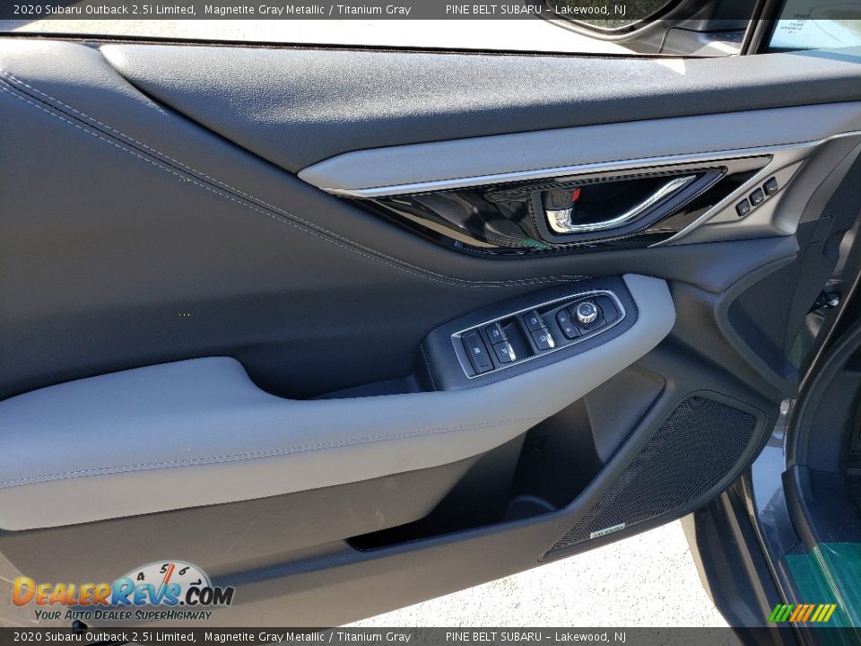 2020 Subaru Outback 2.5i Limited Magnetite Gray Metallic / Titanium Gray Photo #8