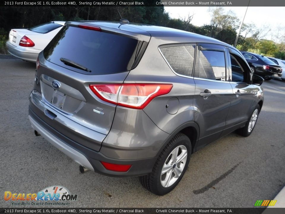 2013 Ford Escape SE 1.6L EcoBoost 4WD Sterling Gray Metallic / Charcoal Black Photo #8