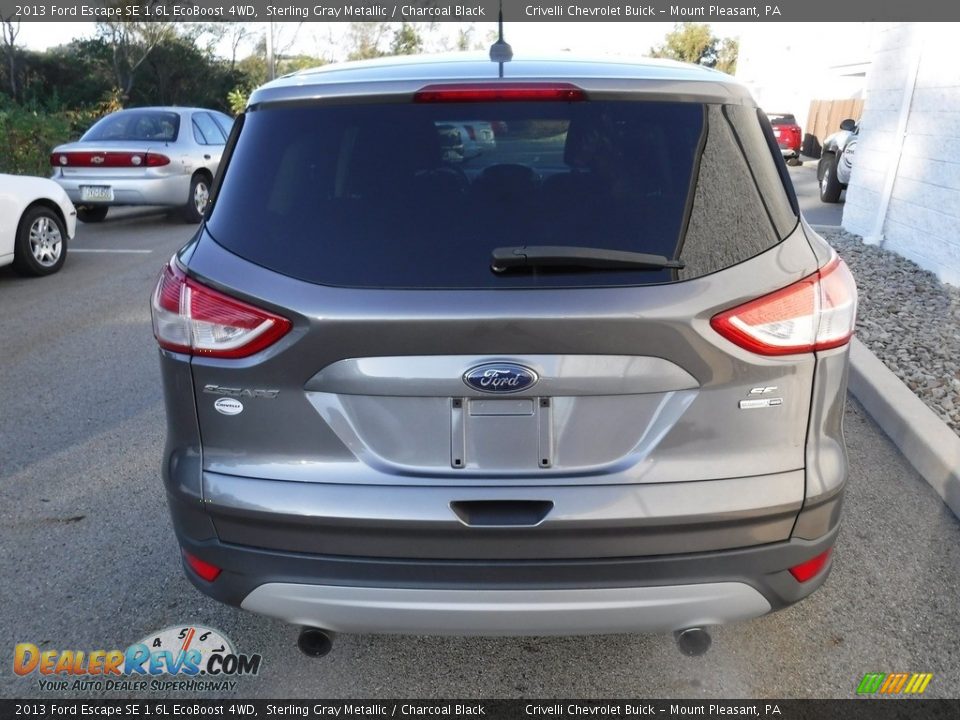 2013 Ford Escape SE 1.6L EcoBoost 4WD Sterling Gray Metallic / Charcoal Black Photo #10