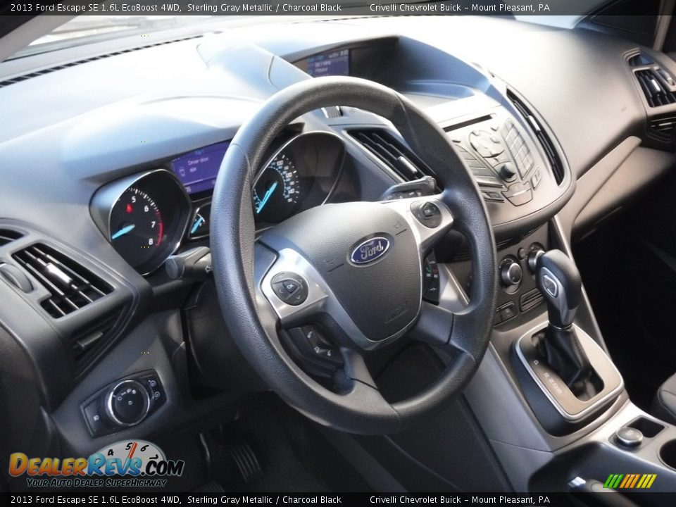 2013 Ford Escape SE 1.6L EcoBoost 4WD Sterling Gray Metallic / Charcoal Black Photo #13