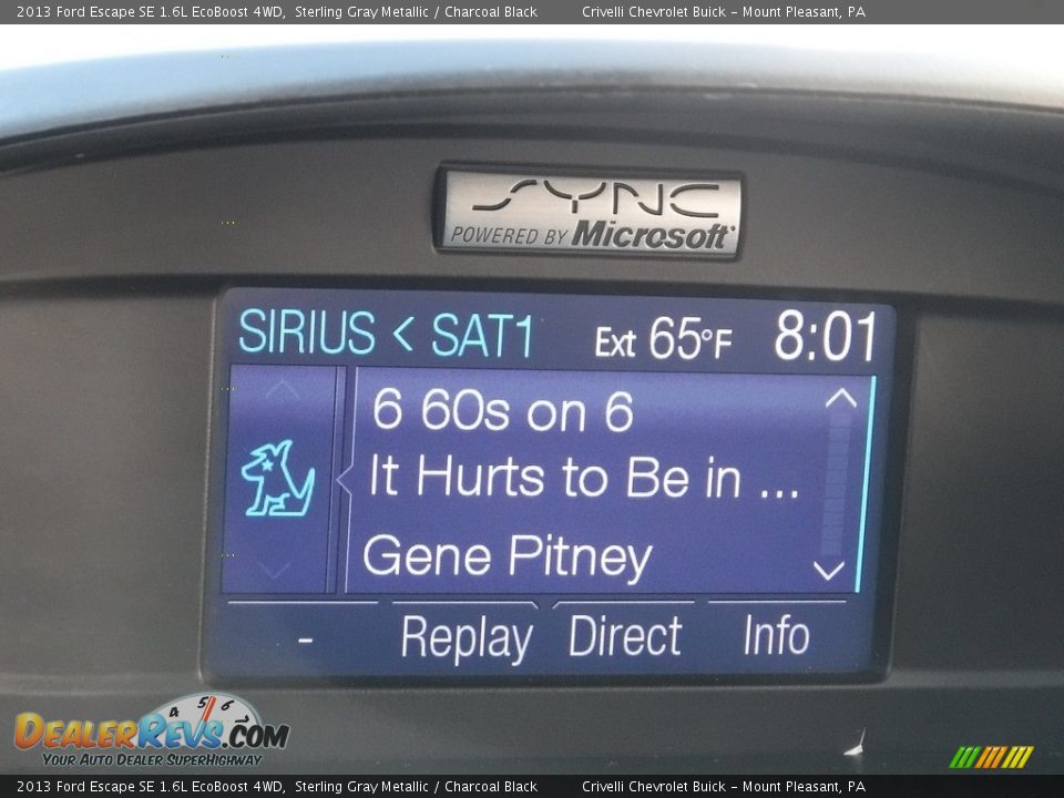 2013 Ford Escape SE 1.6L EcoBoost 4WD Sterling Gray Metallic / Charcoal Black Photo #19