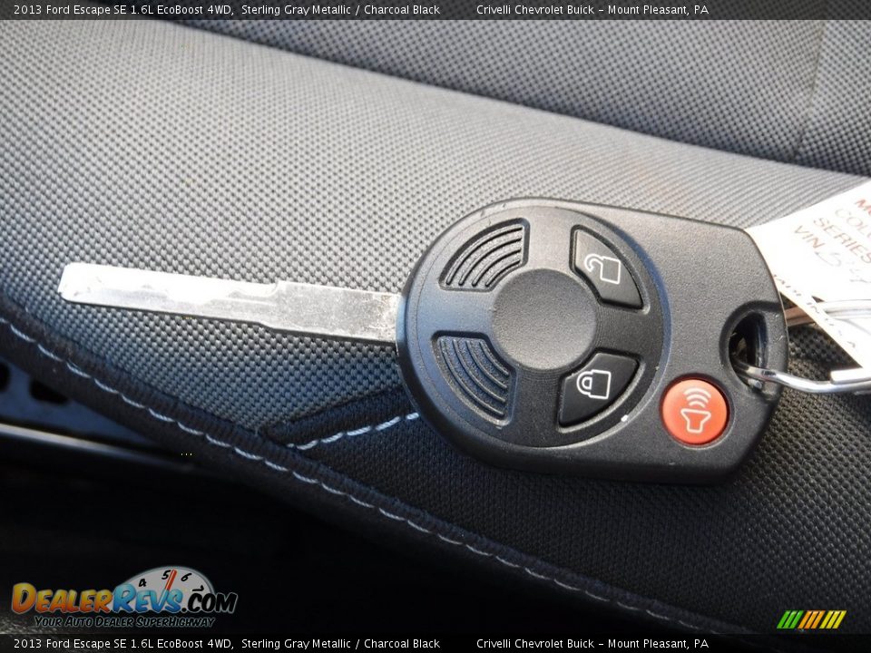 2013 Ford Escape SE 1.6L EcoBoost 4WD Sterling Gray Metallic / Charcoal Black Photo #32