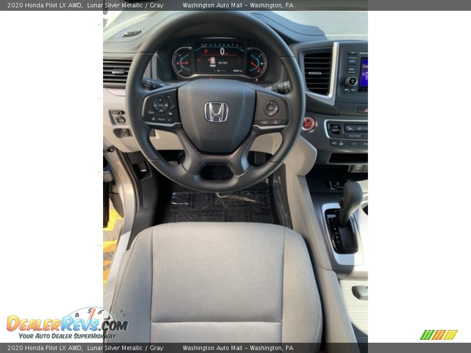 2020 Honda Pilot LX AWD Steering Wheel Photo #13
