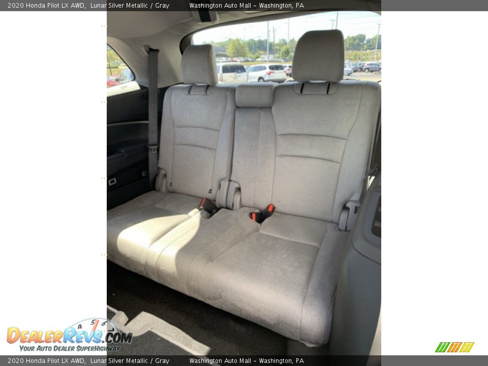 2020 Honda Pilot LX AWD Lunar Silver Metallic / Gray Photo #20