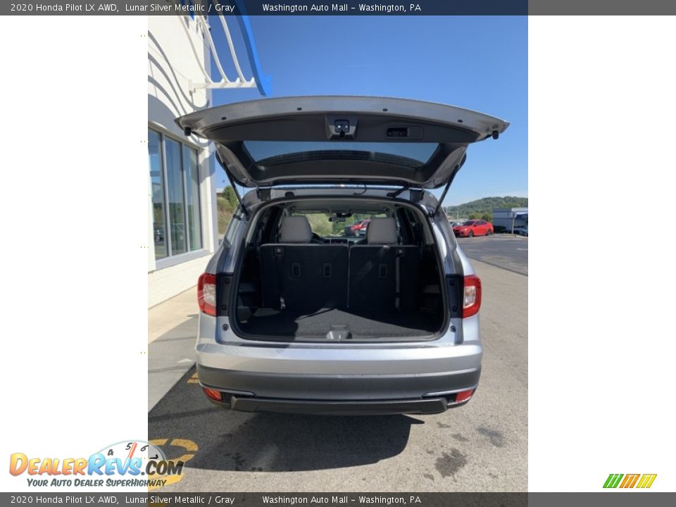 2020 Honda Pilot LX AWD Lunar Silver Metallic / Gray Photo #21