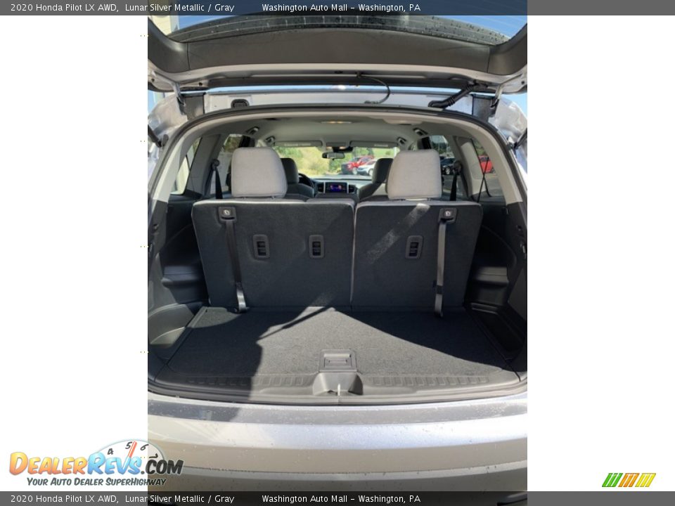 2020 Honda Pilot LX AWD Lunar Silver Metallic / Gray Photo #22