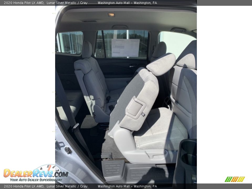 2020 Honda Pilot LX AWD Lunar Silver Metallic / Gray Photo #26