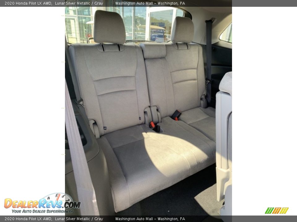 2020 Honda Pilot LX AWD Lunar Silver Metallic / Gray Photo #27