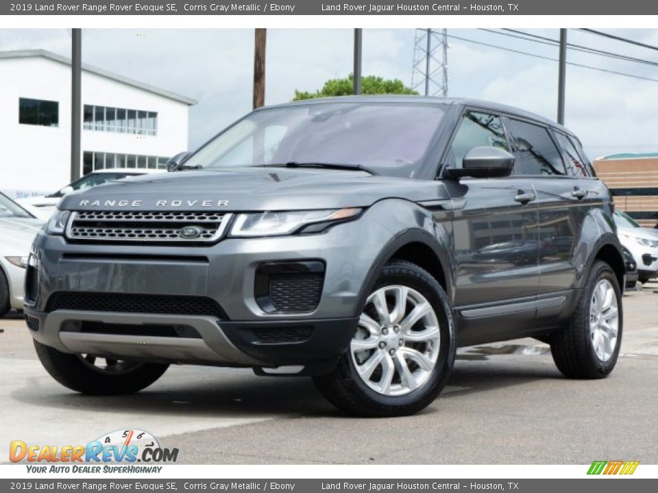 Front 3/4 View of 2019 Land Rover Range Rover Evoque SE Photo #1