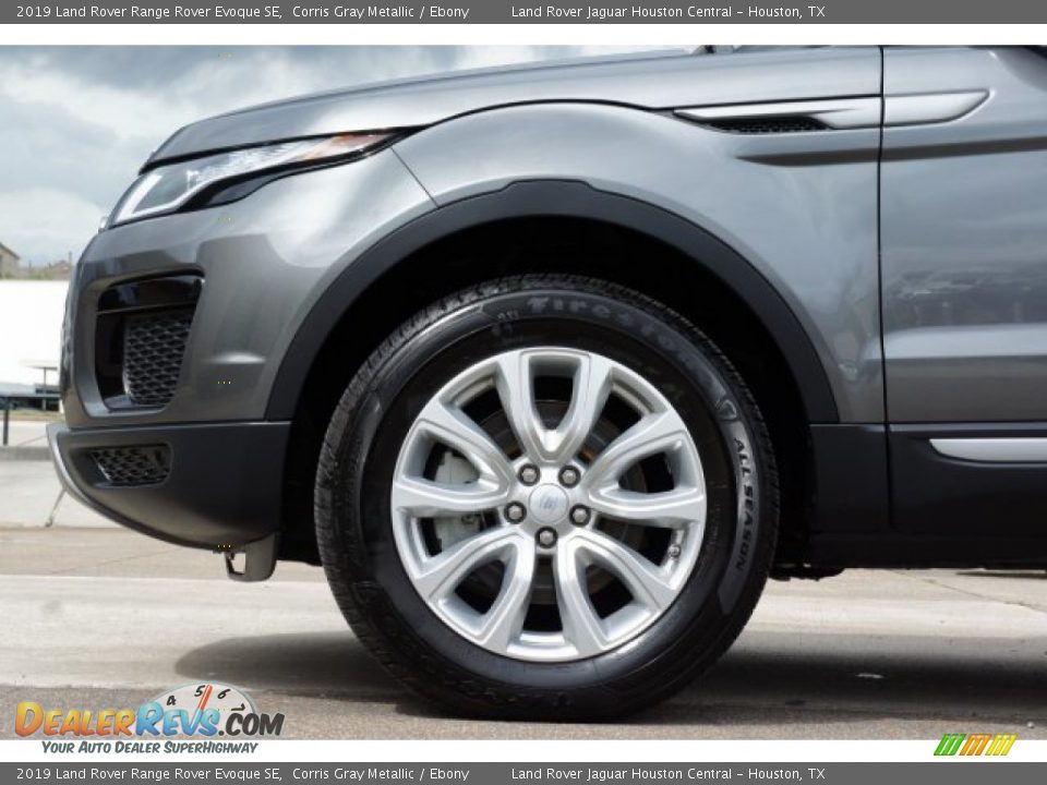 2019 Land Rover Range Rover Evoque SE Corris Gray Metallic / Ebony Photo #6