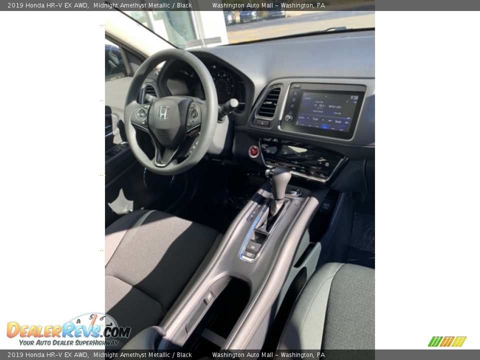 2019 Honda HR-V EX AWD Midnight Amethyst Metallic / Black Photo #28