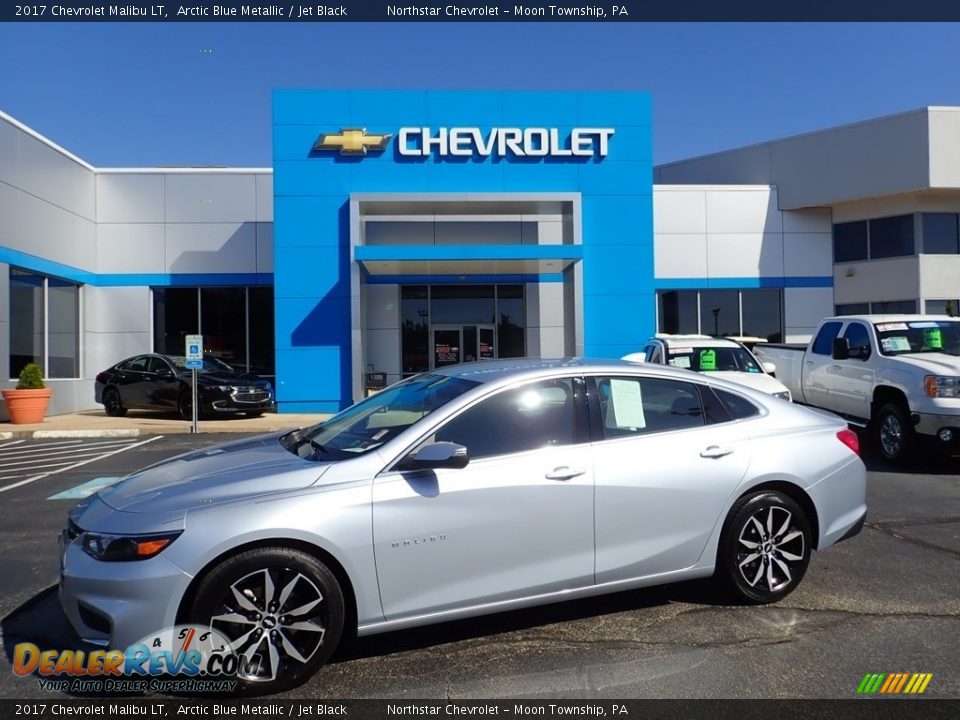 2017 Chevrolet Malibu LT Arctic Blue Metallic / Jet Black Photo #1