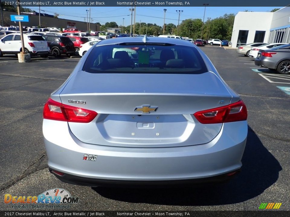 2017 Chevrolet Malibu LT Arctic Blue Metallic / Jet Black Photo #6