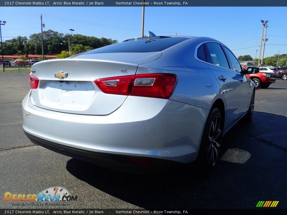 2017 Chevrolet Malibu LT Arctic Blue Metallic / Jet Black Photo #8