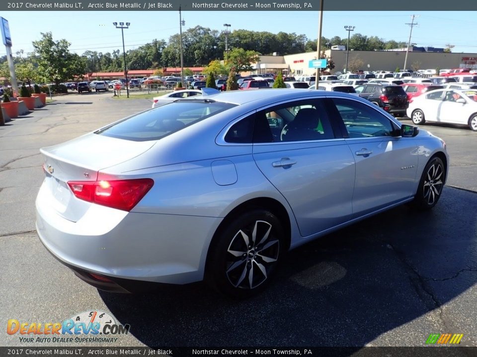 2017 Chevrolet Malibu LT Arctic Blue Metallic / Jet Black Photo #9