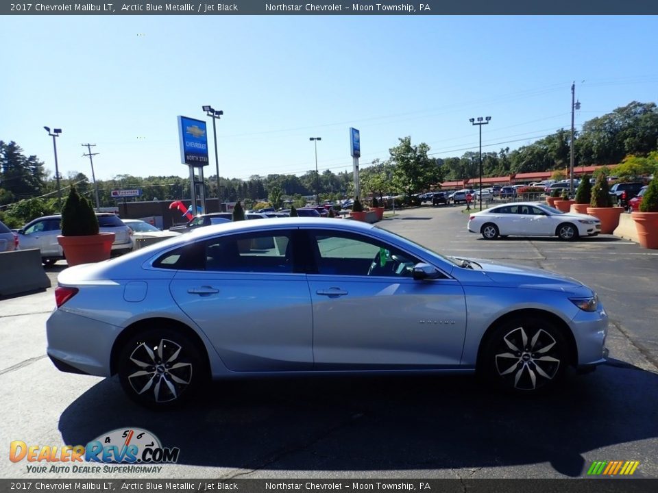 2017 Chevrolet Malibu LT Arctic Blue Metallic / Jet Black Photo #10