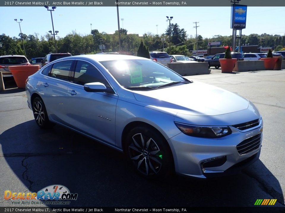 2017 Chevrolet Malibu LT Arctic Blue Metallic / Jet Black Photo #11