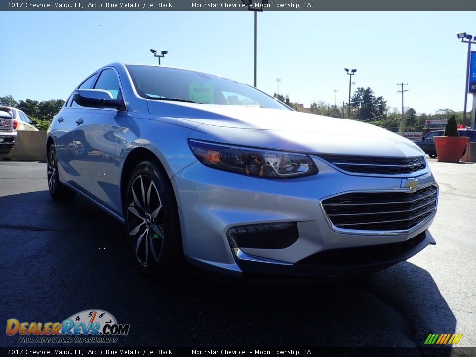 2017 Chevrolet Malibu LT Arctic Blue Metallic / Jet Black Photo #12