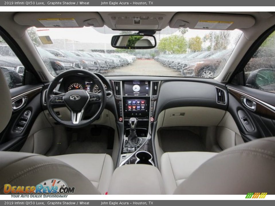 Wheat Interior - 2019 Infiniti QX50 Luxe Photo #7