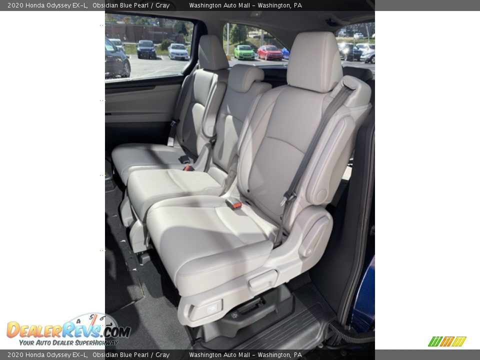 2020 Honda Odyssey EX-L Obsidian Blue Pearl / Gray Photo #16