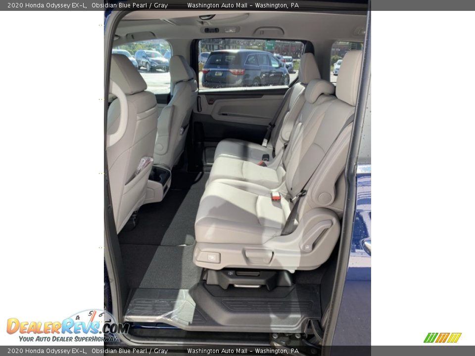 2020 Honda Odyssey EX-L Obsidian Blue Pearl / Gray Photo #17