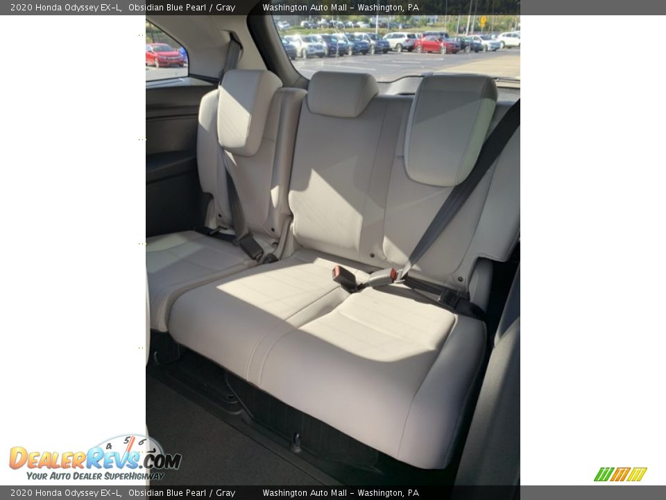 2020 Honda Odyssey EX-L Obsidian Blue Pearl / Gray Photo #18