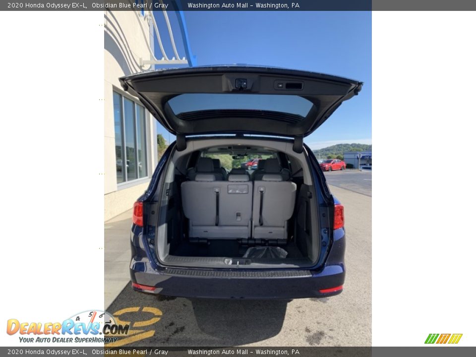 2020 Honda Odyssey EX-L Obsidian Blue Pearl / Gray Photo #20