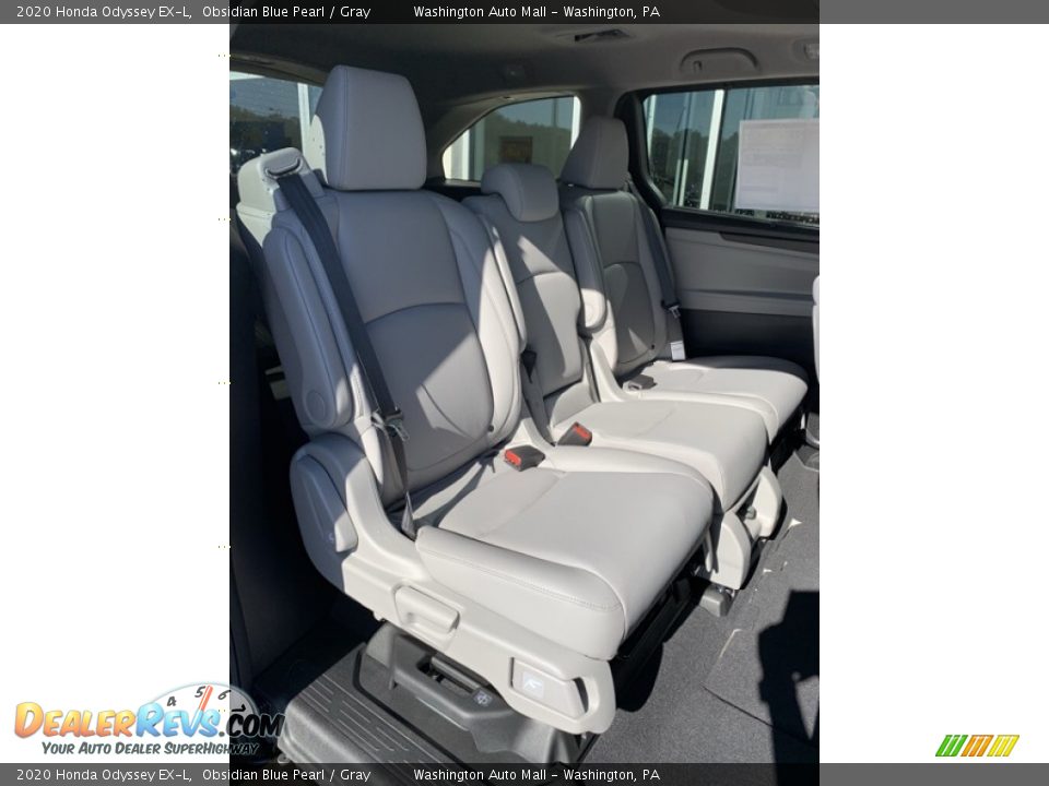 2020 Honda Odyssey EX-L Obsidian Blue Pearl / Gray Photo #23