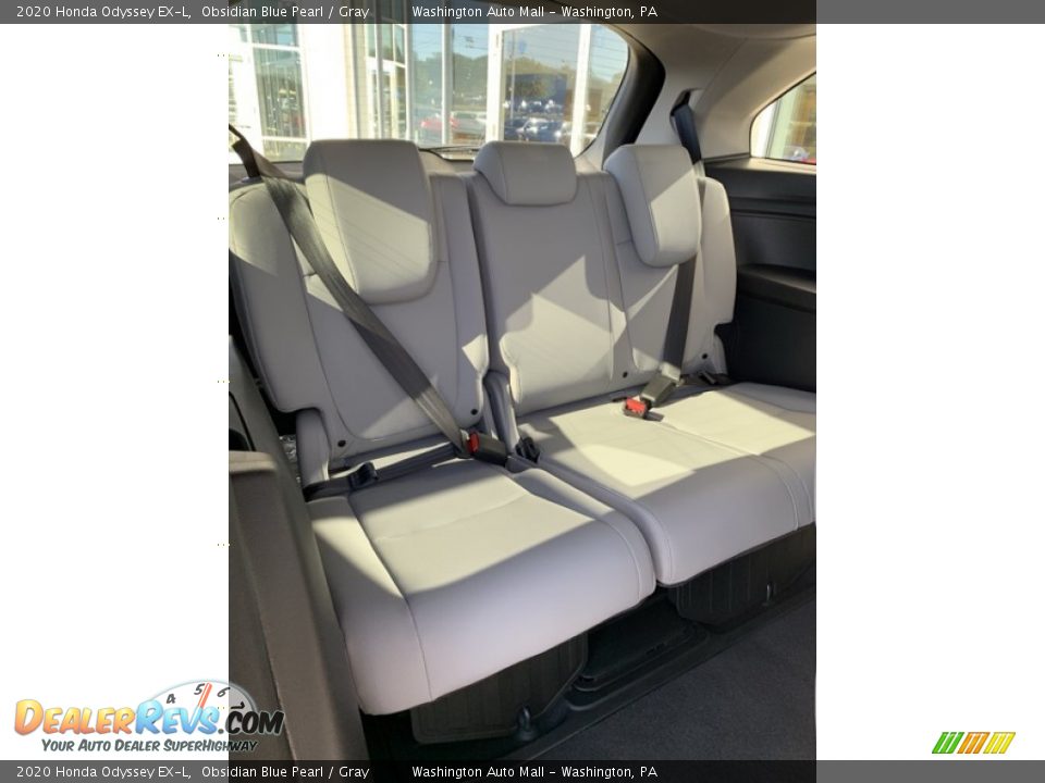 2020 Honda Odyssey EX-L Obsidian Blue Pearl / Gray Photo #25